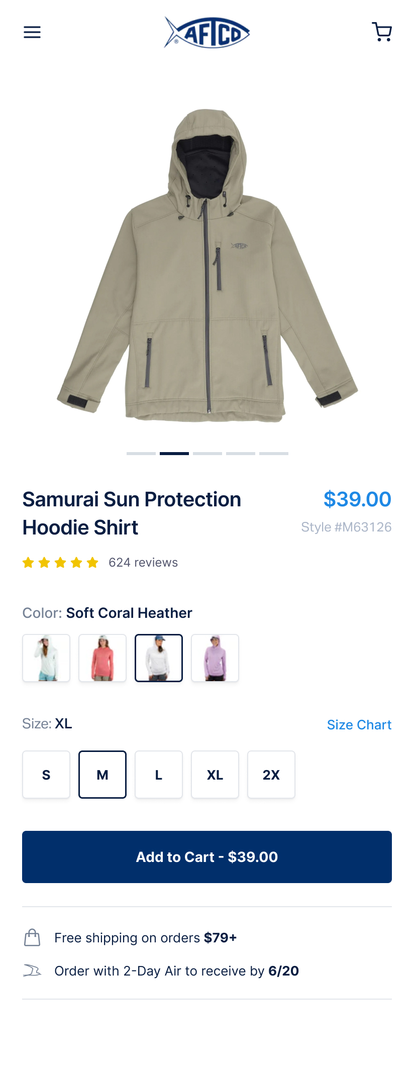 Control: $79 threshold