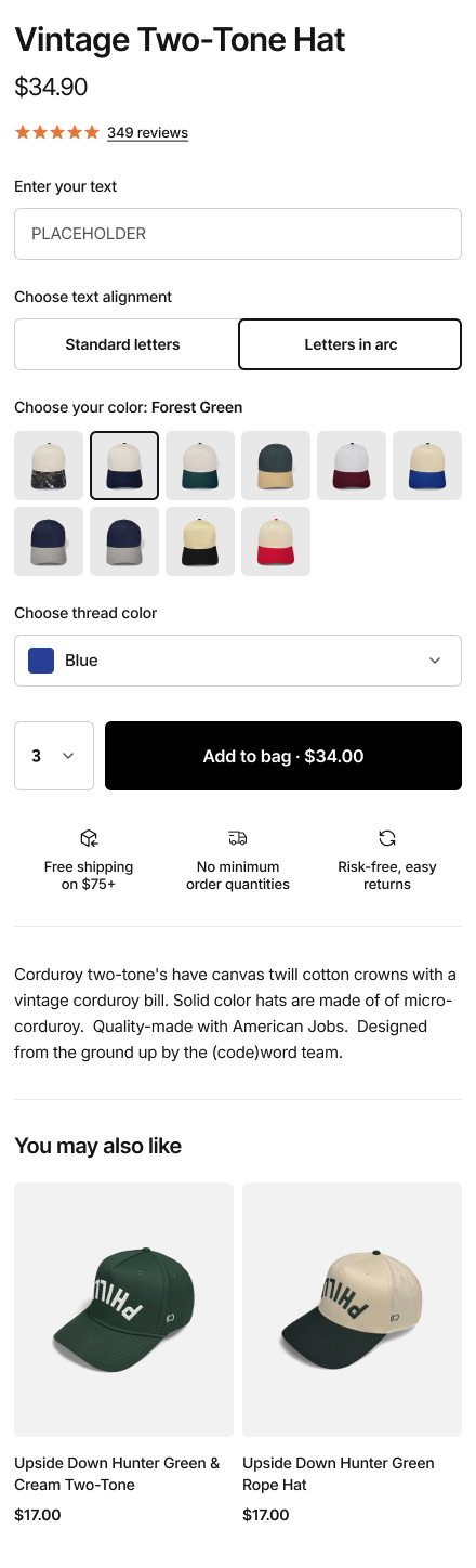 Control: Flat 10% discount